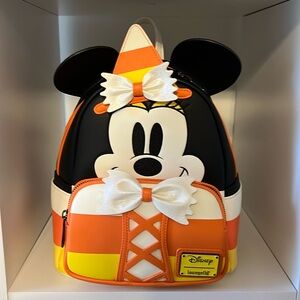 Minnie Candy Corn Witch Loungefly